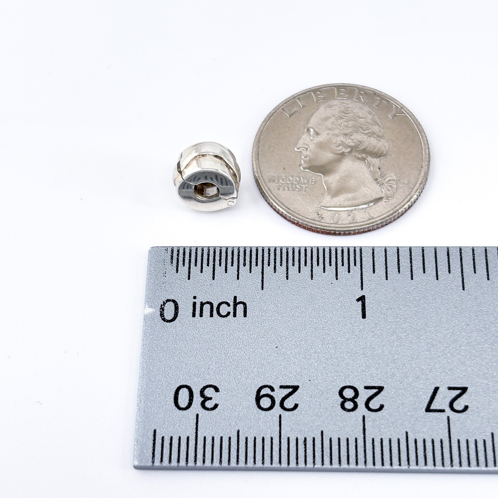 Vintage Sterling Silver 925 Spacer Bead Charm