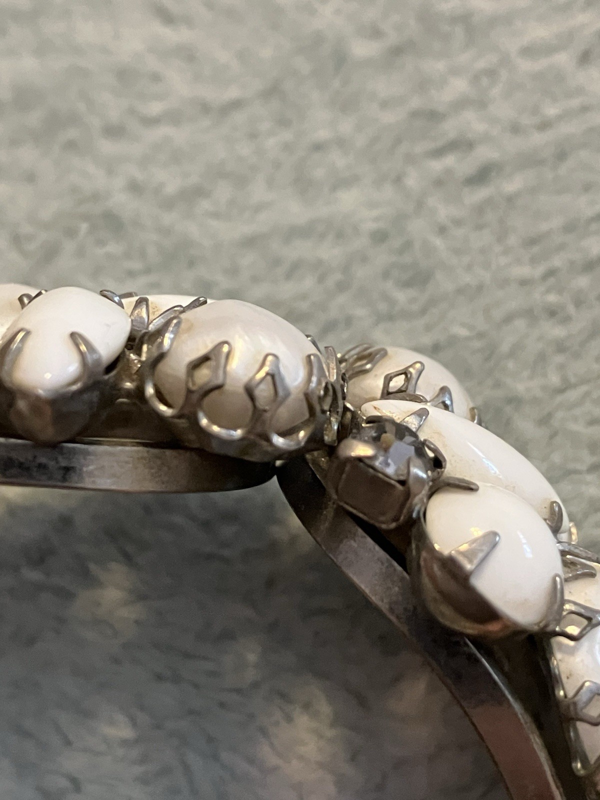 Vintage Juliana DeLizza And Elster Clamper Bracelet And Matching Clip Earrings