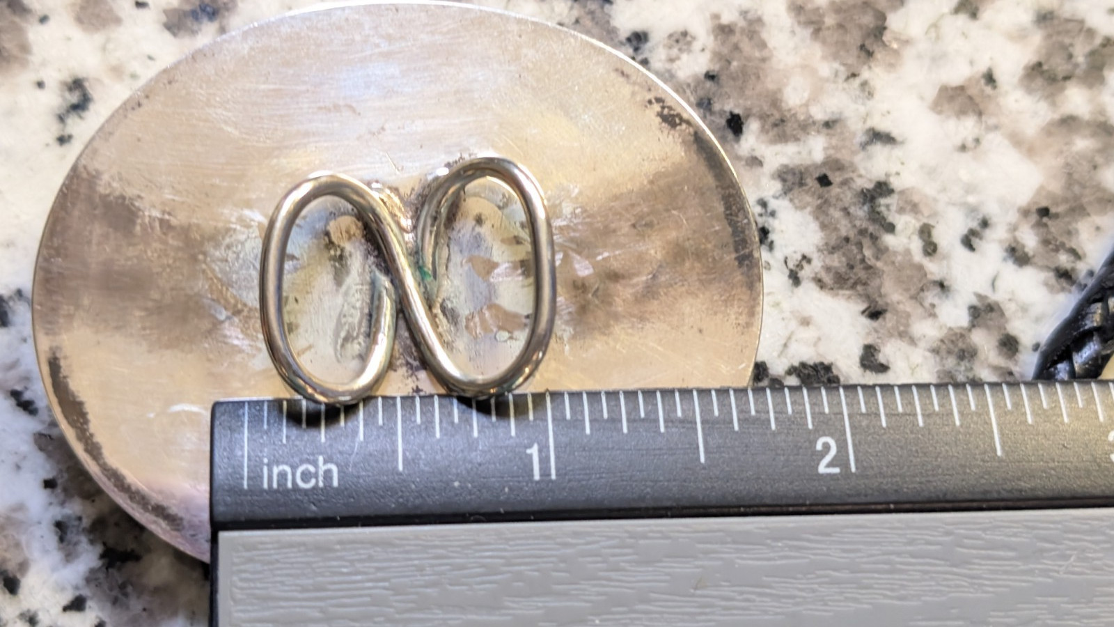 VTG STERLING SILVER BOLO SIGNED ABOUT 36 1/2″ LONG CORD BOLO WEIGHS 50.5+ GRAMS