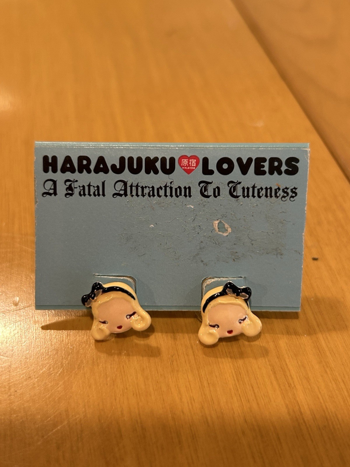 Vintage Harajuku Lovers Gwen Stefani Earrings NWT