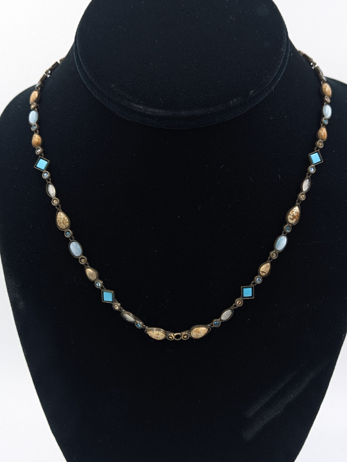 Multi Color Vintage Sorrelli 14-16.5″ Pastel Necklace U244