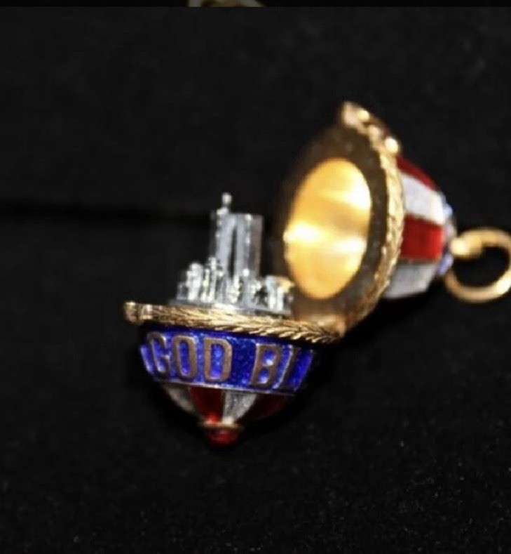 World Trade Center NYC Souvenir Enamel Collectable