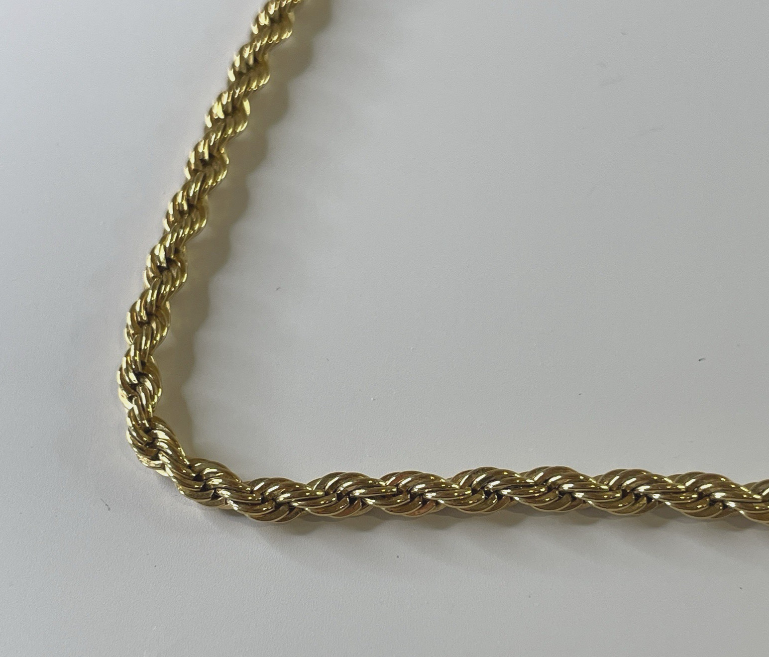 Vtg NAPIER Choker NECKLACE LOT Enamel Rope Chain Heavy Classic 3 Pieces 18″-24″