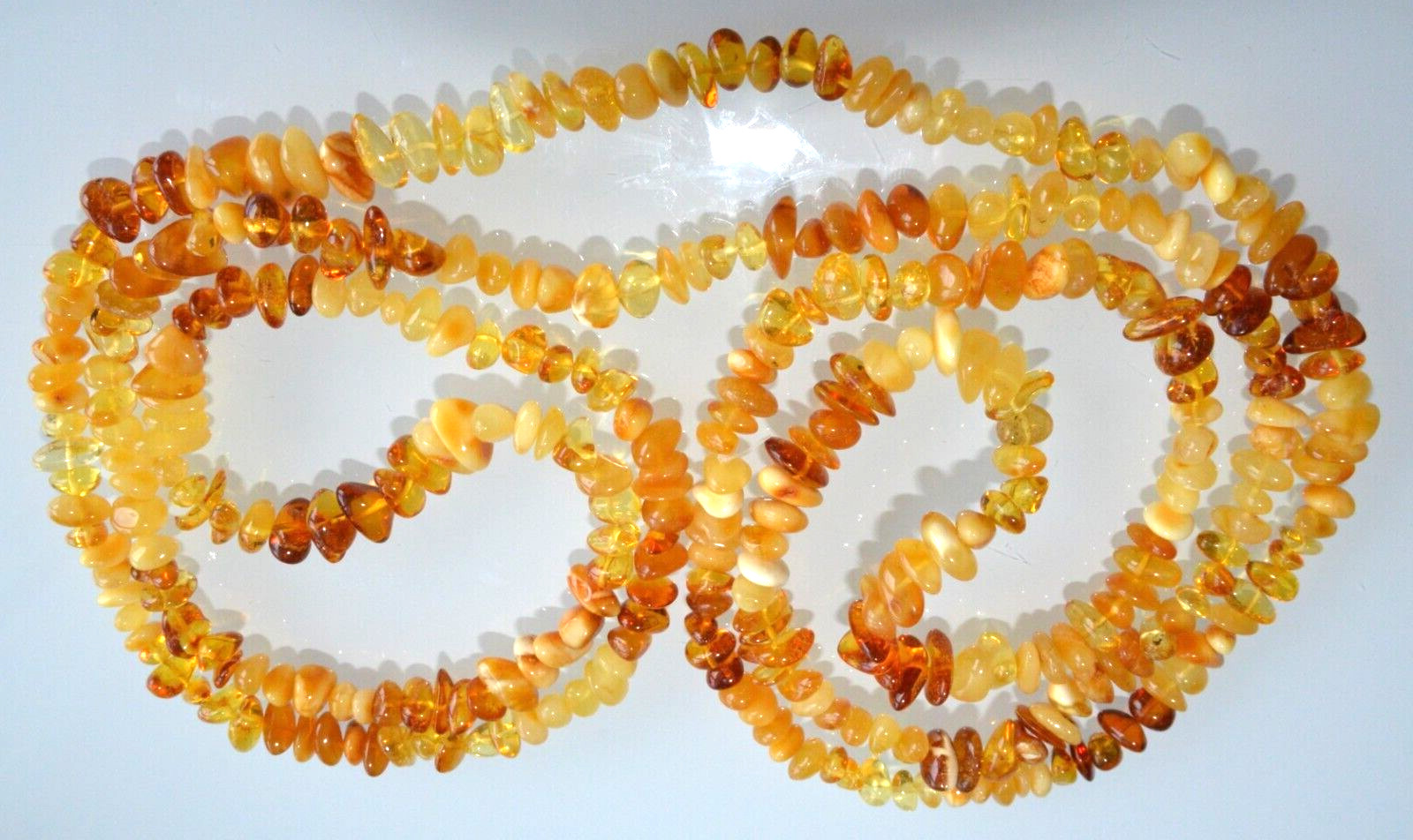 ✅135 cm=42gr RUSSIAN SOVIET BALTIC AMBER BEAD NECKLACE 琥珀 BRACELET STONE PENDANT