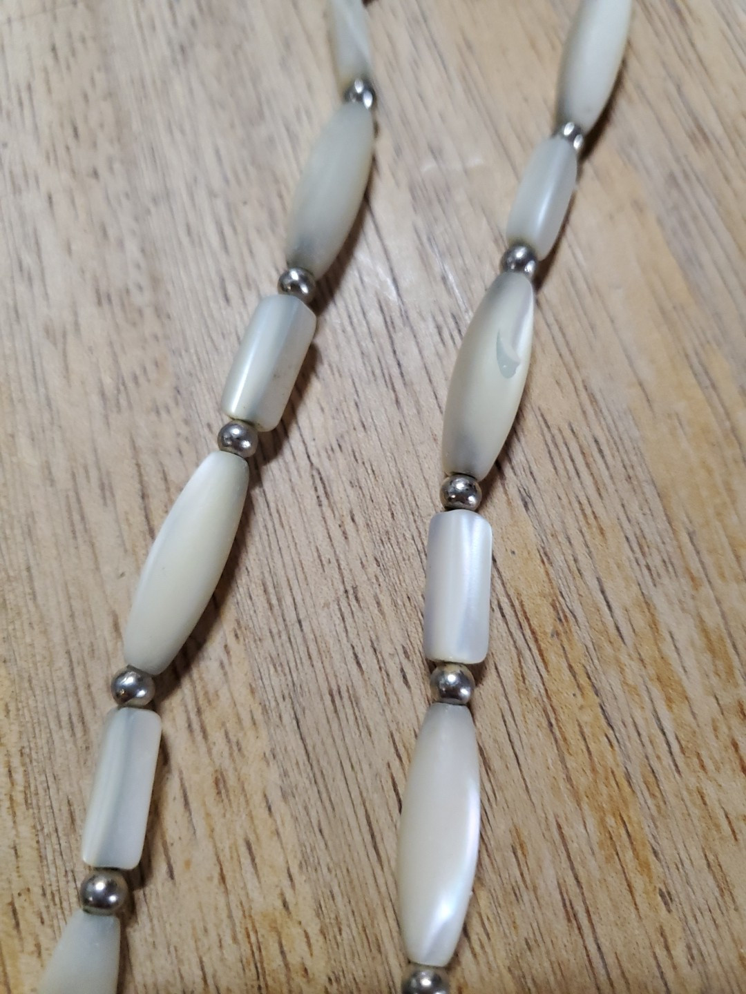 Vtg Napier Strand Oval Bead Chocker Necklace HTF 17.5 In R1
