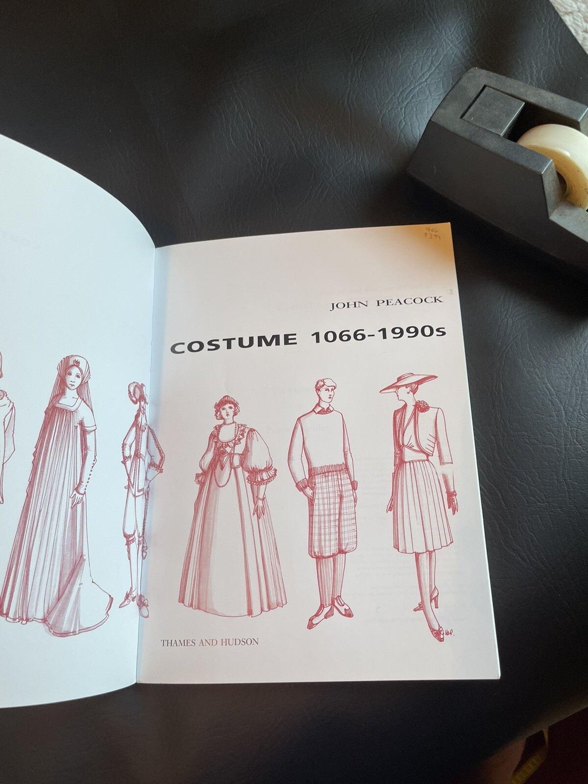 Vintage Antique Re-enactment- Renaissances Costume Reference Book Reenactment