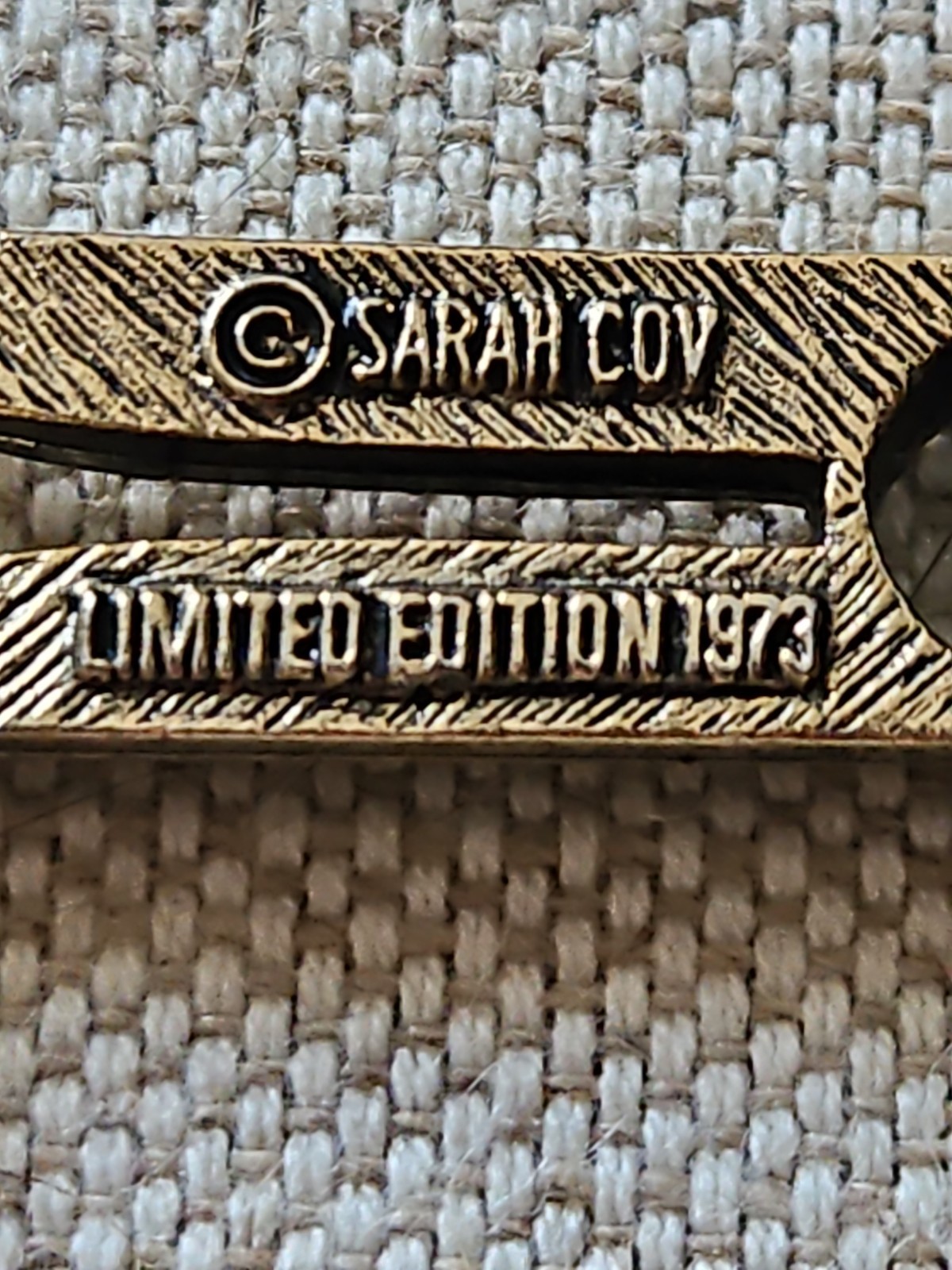 Vintage Avon Cross 3″ & Sarah Coventry Pendant Necklace Lot of 2