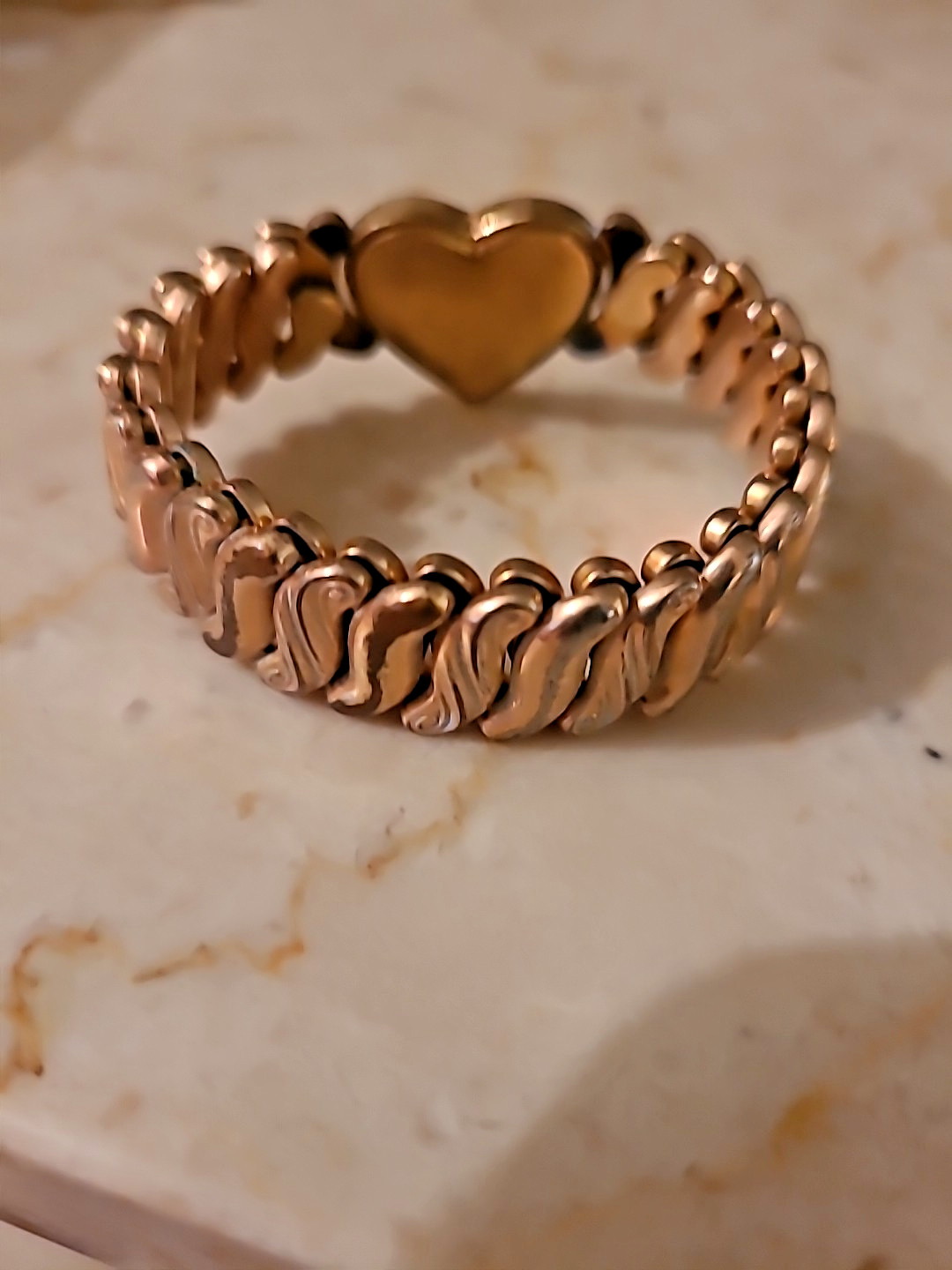 sweetheart expansion bracelet vintage