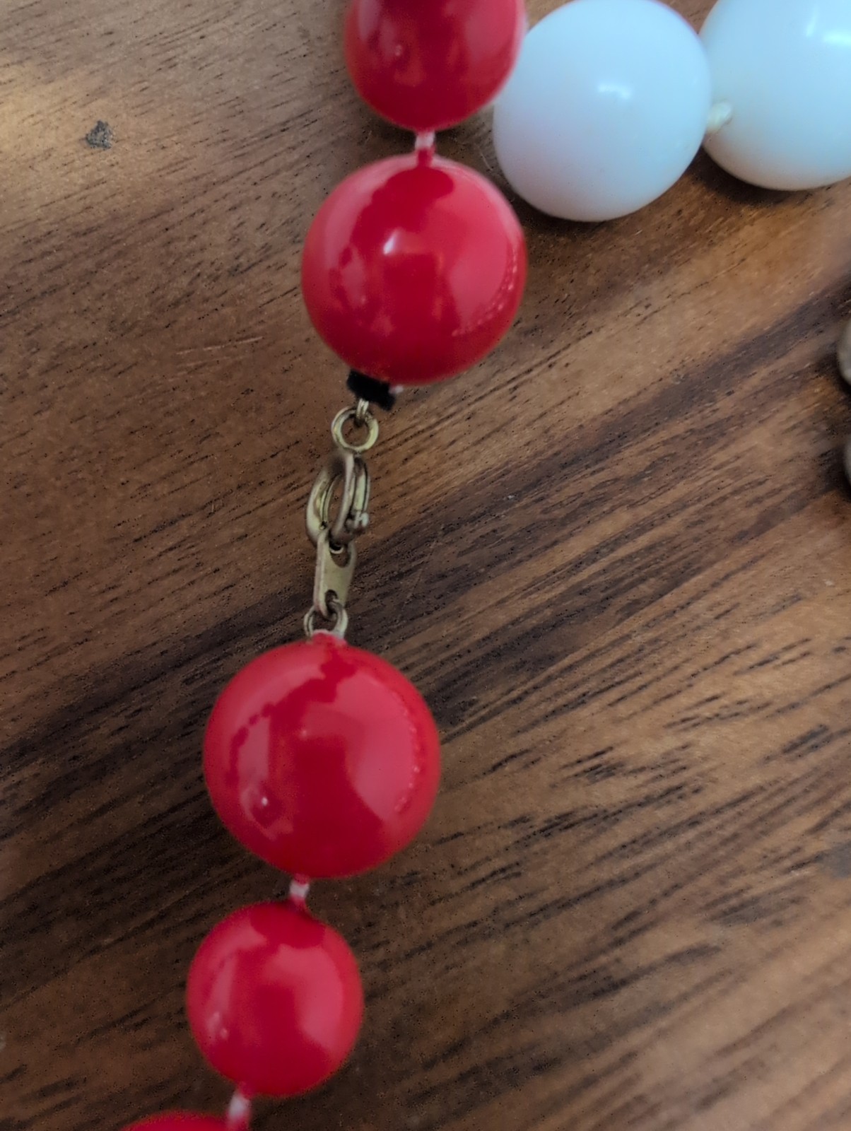 Lot Of Vintage Plastic Jewelry Six Necklaces And Five Bangles