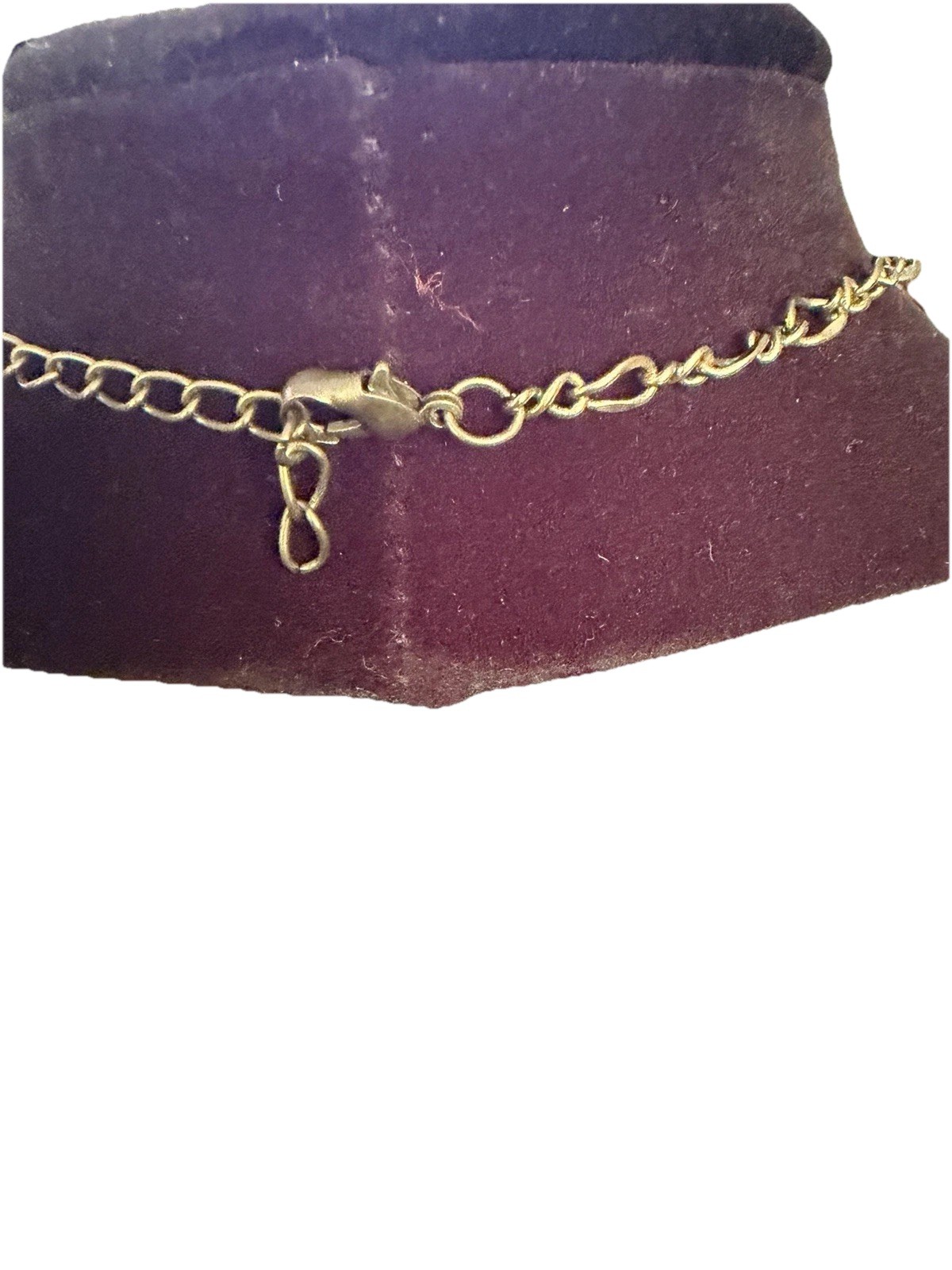Vintage-style multi-strand charm necklace 16 Inches