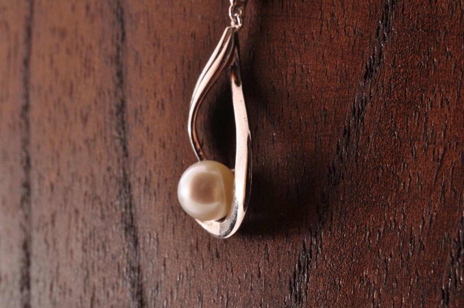 Near mint Japan brand “MIKIMOTO” Akoya pearl pendant 925 silver (total 13.0ct).