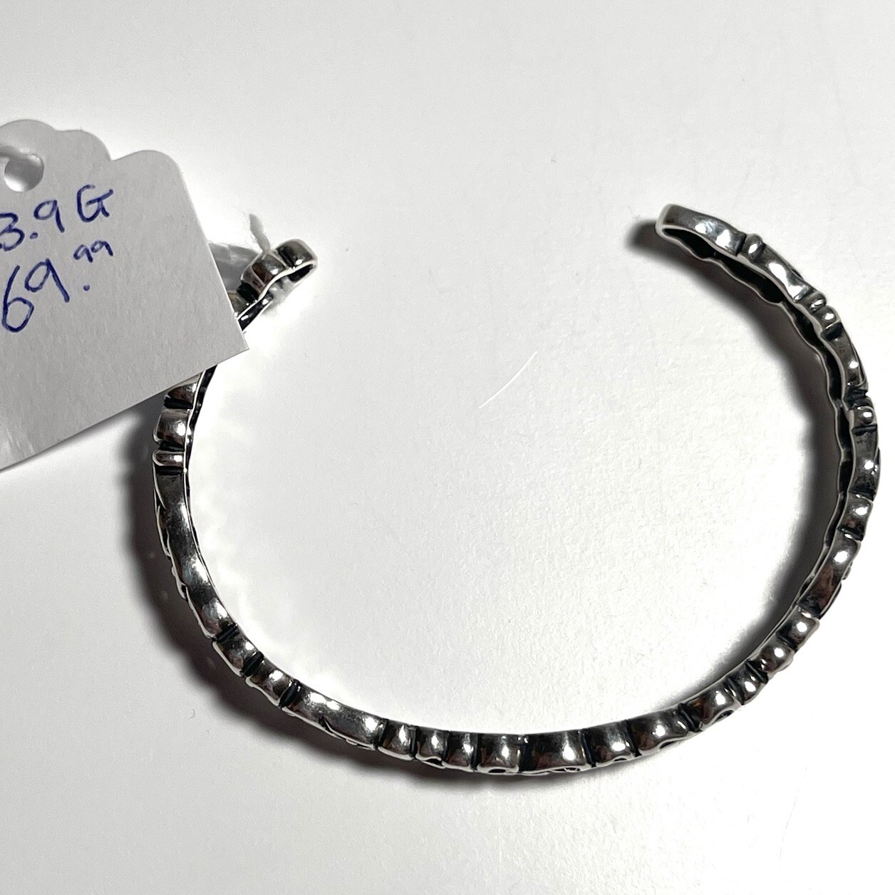 Vintage Silver Ornate Bangle By Carolyn Pollack Sterling Bangle Cuff .925 – B19