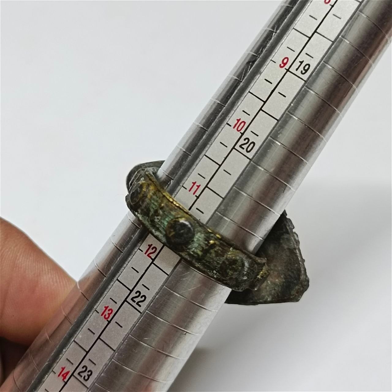 Vintage Handmade Bronze Ring, Rare Ornate Collectible, Unique Statement Jewelry