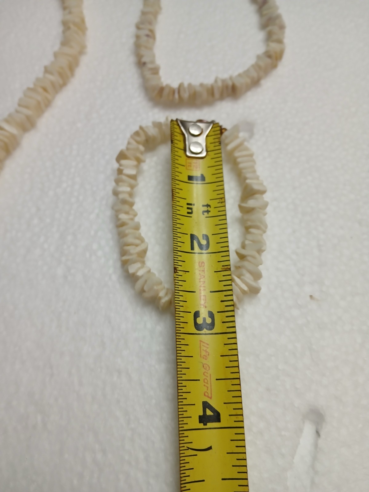 Puka Shell Chips Necklace 3 Pc Statement Necklace, Wrist & Ankle Bracelets