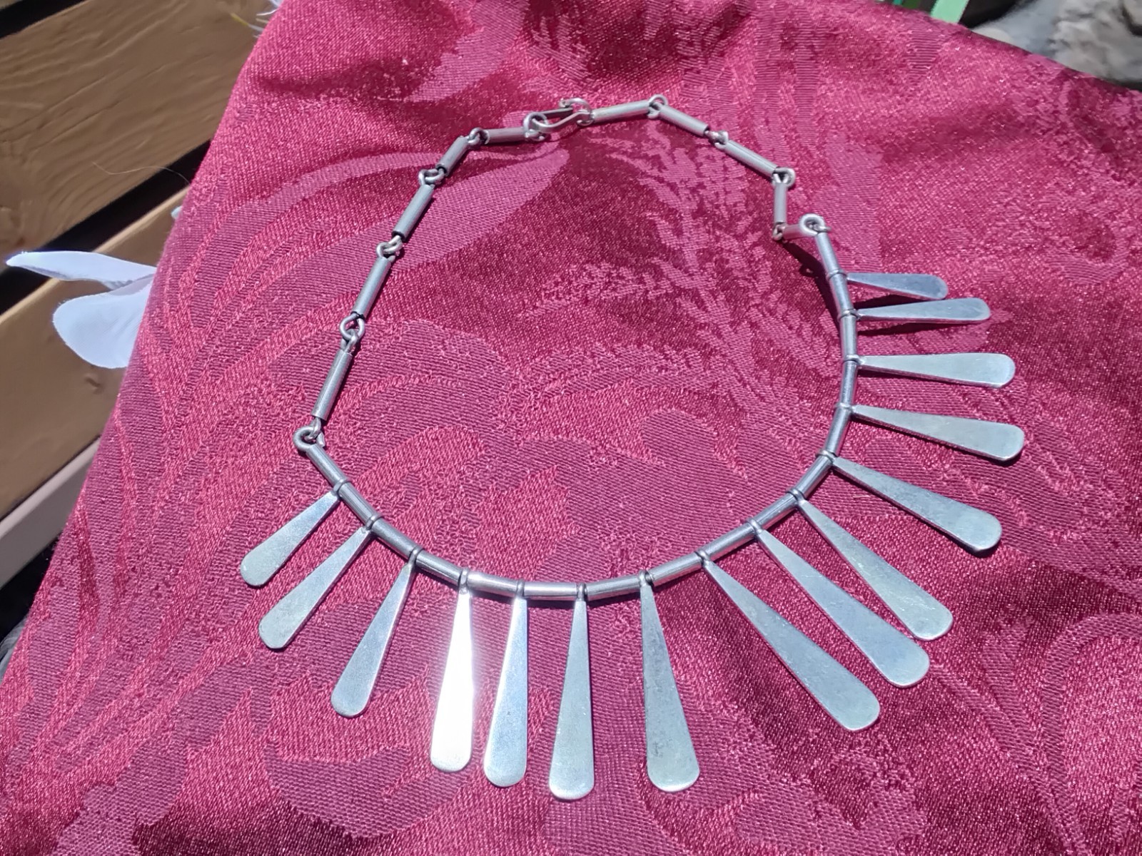 ~ Dazzling Drop Dangle Vintage Choker Statement Necklace ~