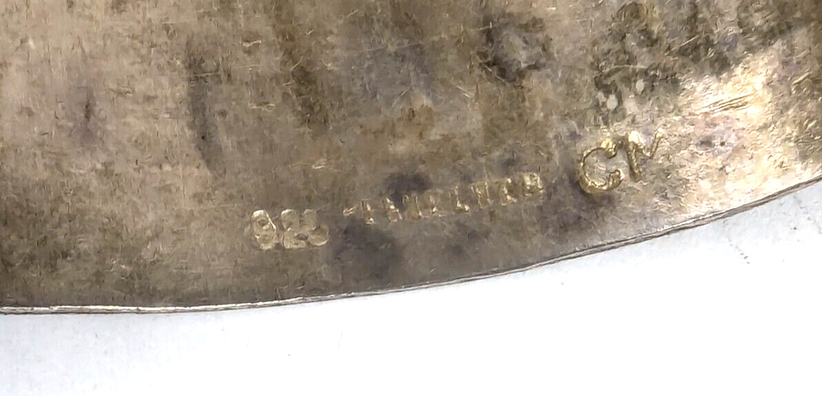 Massive Vintage PERU 925 Sterling Silver 2.25″ Extra Wide 7″ Bracelet 76 grams