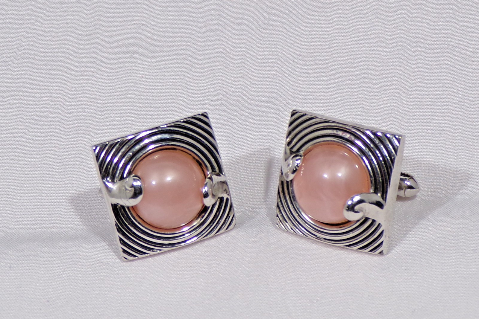 5 Vintage Jewelry CUFF LINKS Sets 1 Tie Clip Gold & Silver Tone NICE !