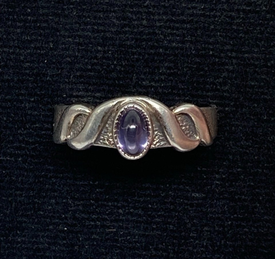 Rings Silver 875 Size 8 . Weight 2.7 g. Soviet Vintage Jewelry USSR