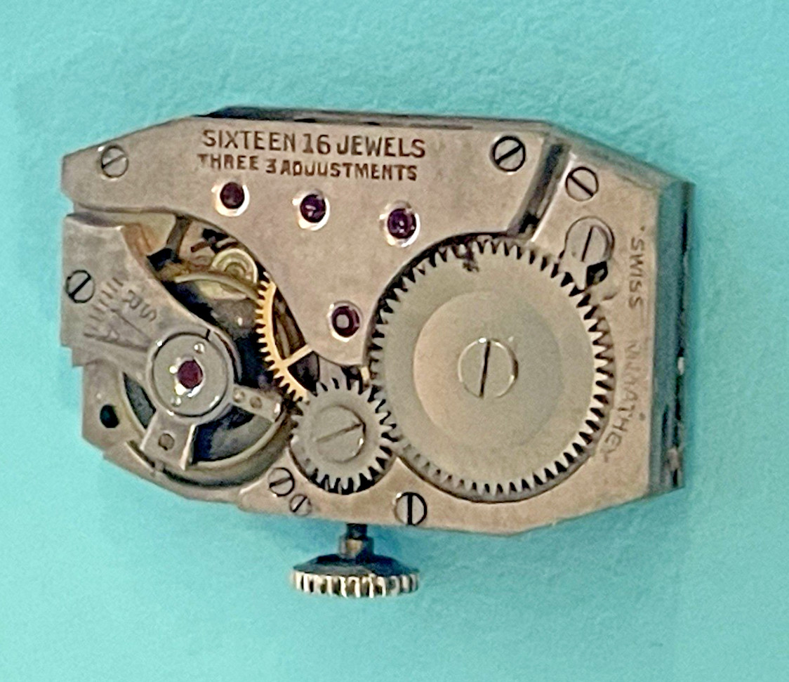 Antique VOGUE Swiss Ladies Watch Movement 16j Runs 25mm x 15mm 3 Adj 🌺🌺