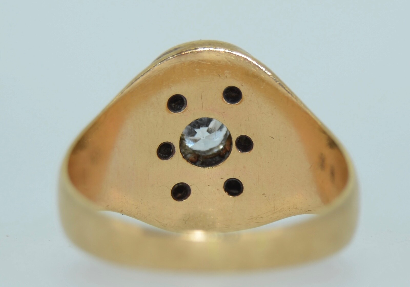 Old European Cut Diamond & Mine Cut Diamond Ring