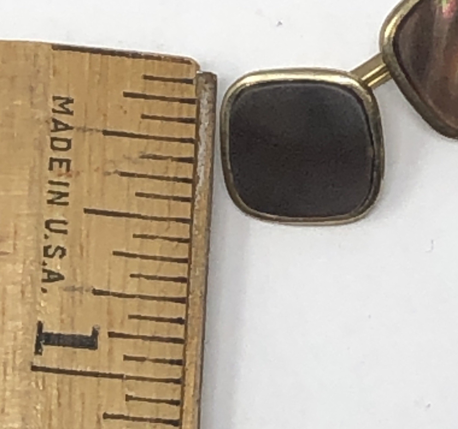 Hadley Abalone Cufflinks Square .5 inch – Vintage