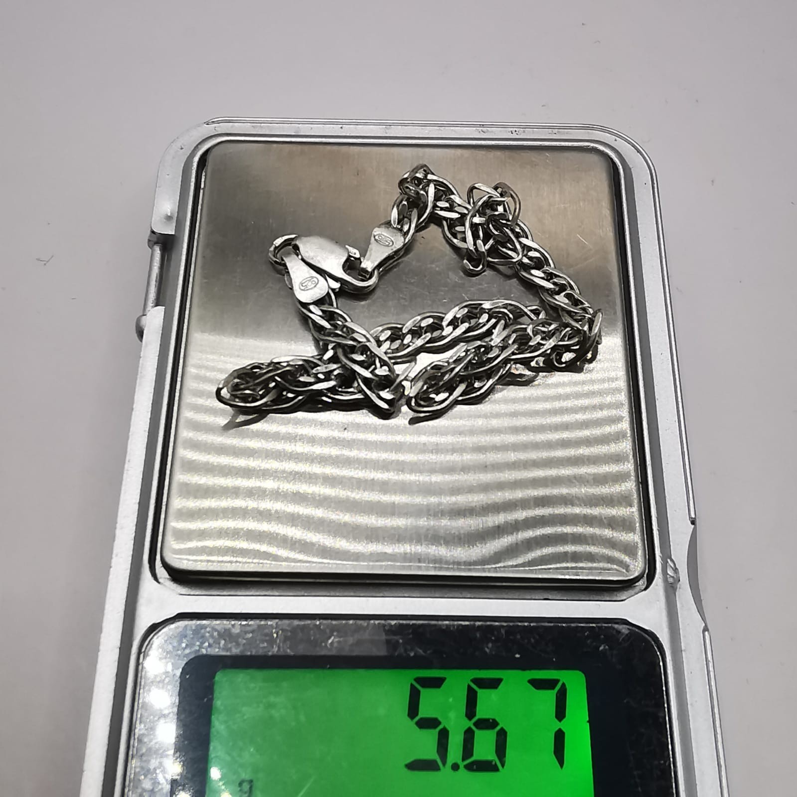 Vintage Very Beautiful Bracelet Jewelry,925 Sterling Silver,Handmade,seal, 5,67g