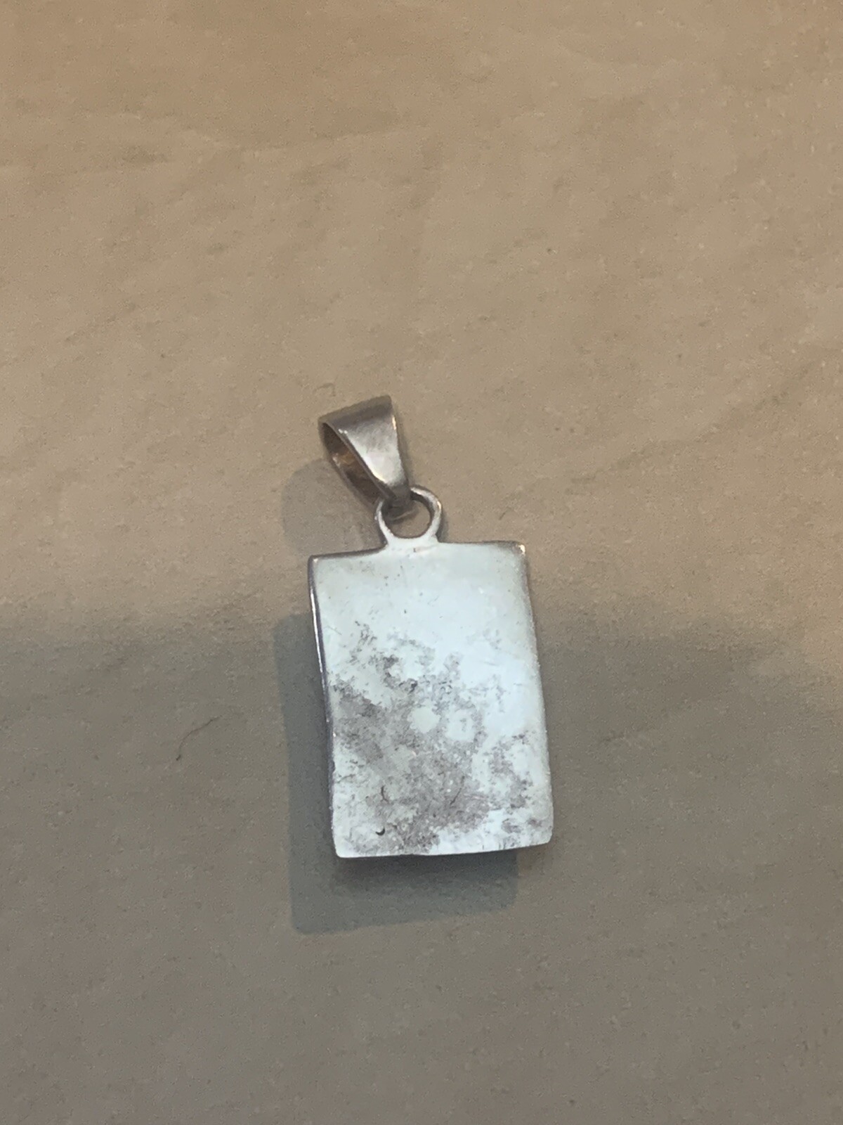 Southwestern Tested Sterling 925 Handcrafted Multi Gemstone Pendant