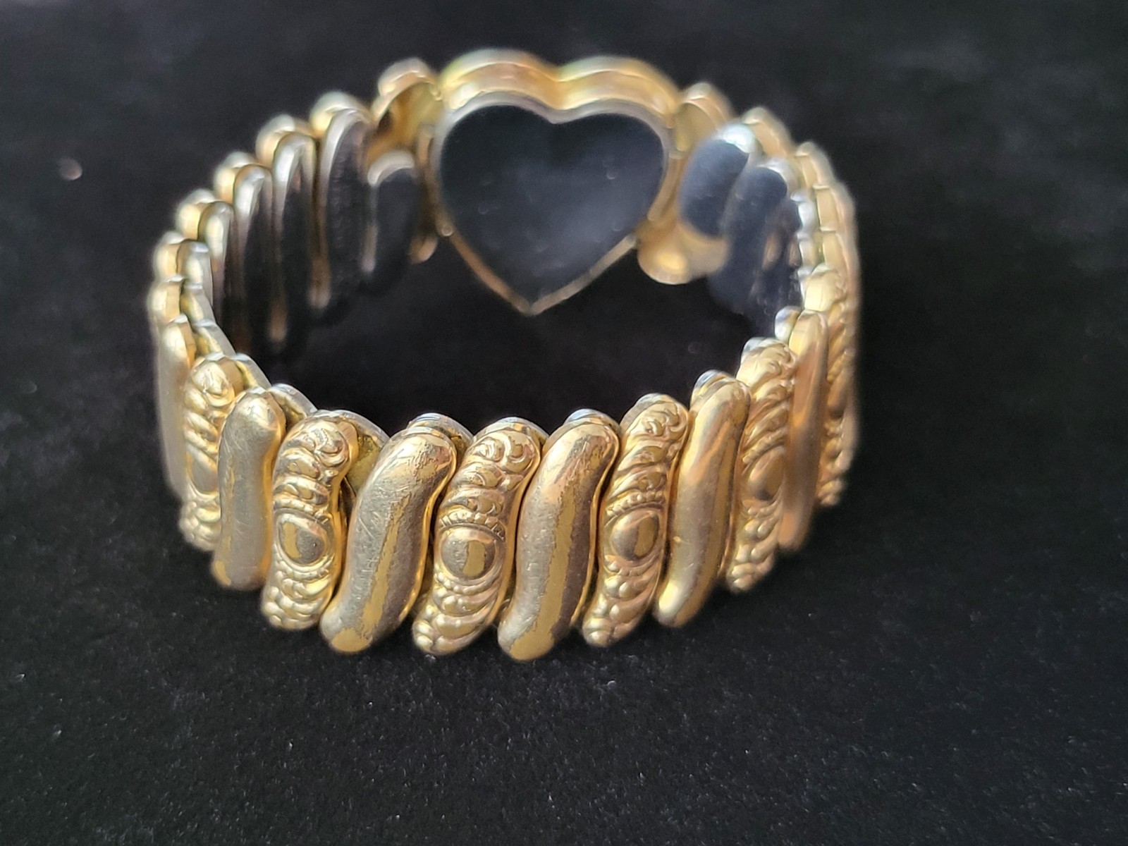Vintage Hall of Providence 12K GF SWEETHEART EXPANDING BRACELET