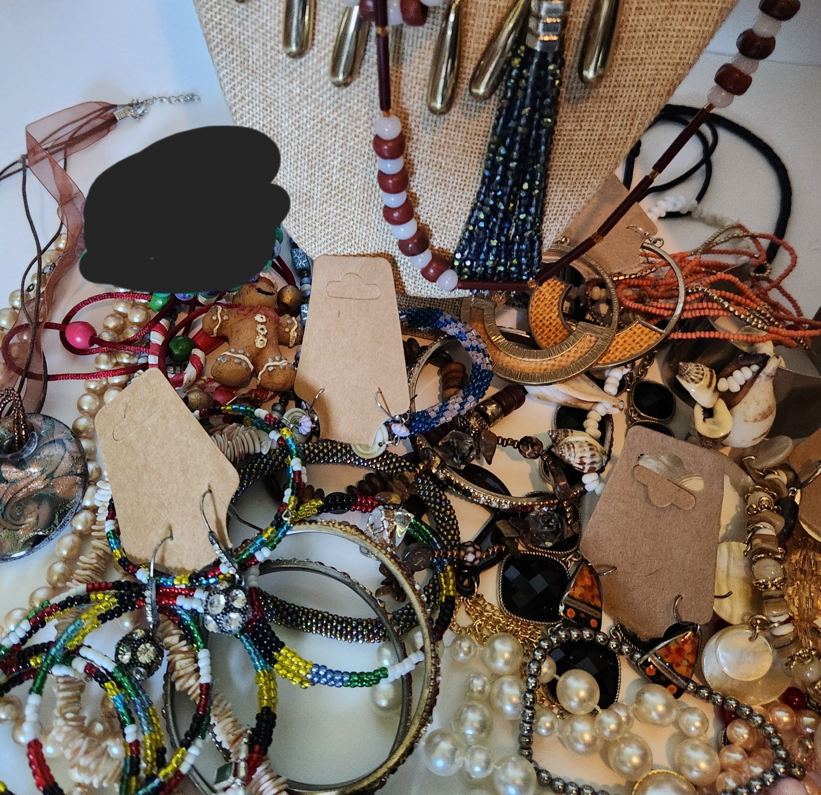 Vintage Estate All Wear Or Resale Huge Costume Jewelry Lot 82 Pcs 4lbs 9Oz