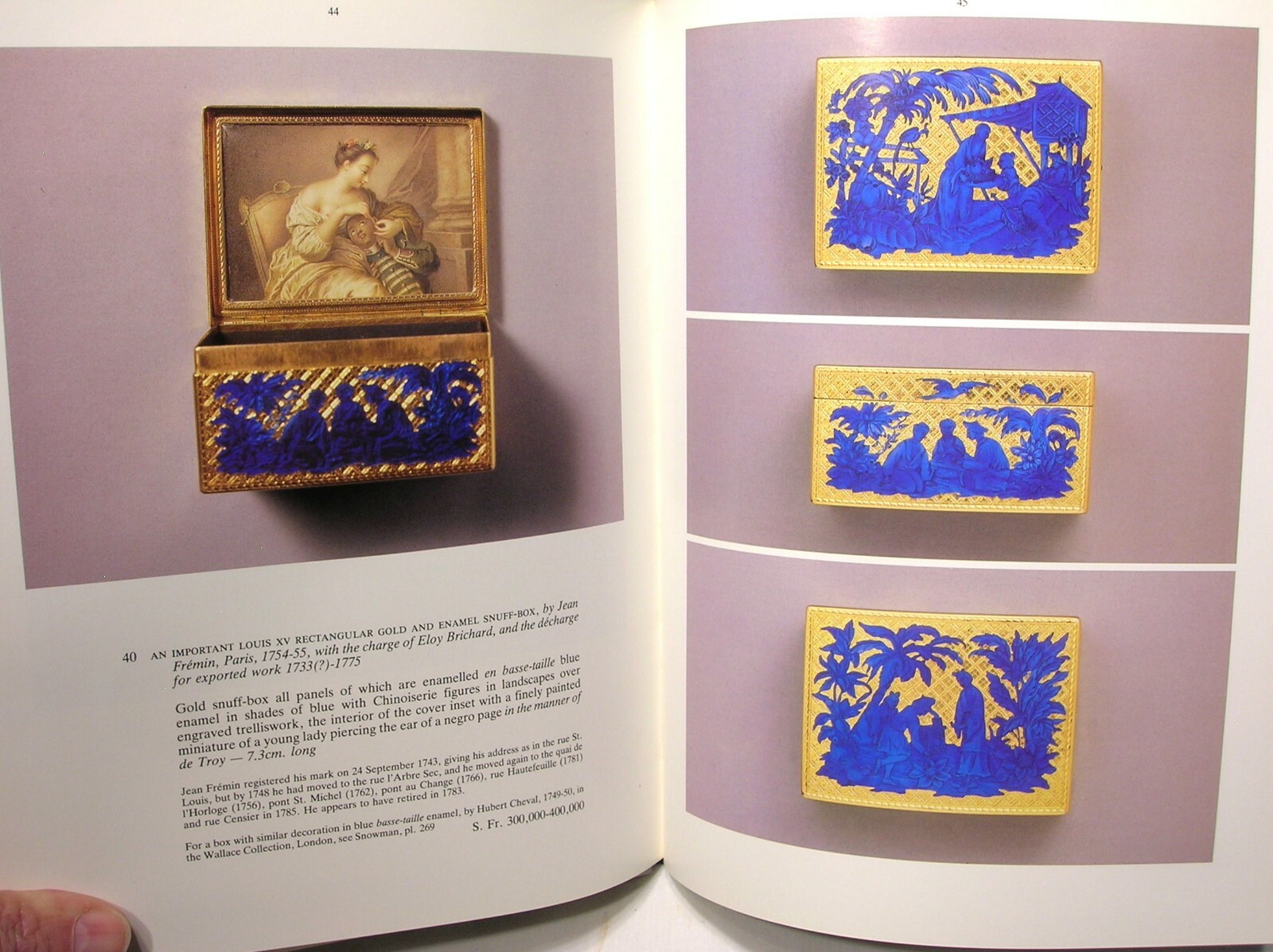 IMPORTANT GOLD BOXES AND RENAISSANCE JEWELRY, CHRISTIE’S AUCTION GENEVA 1984