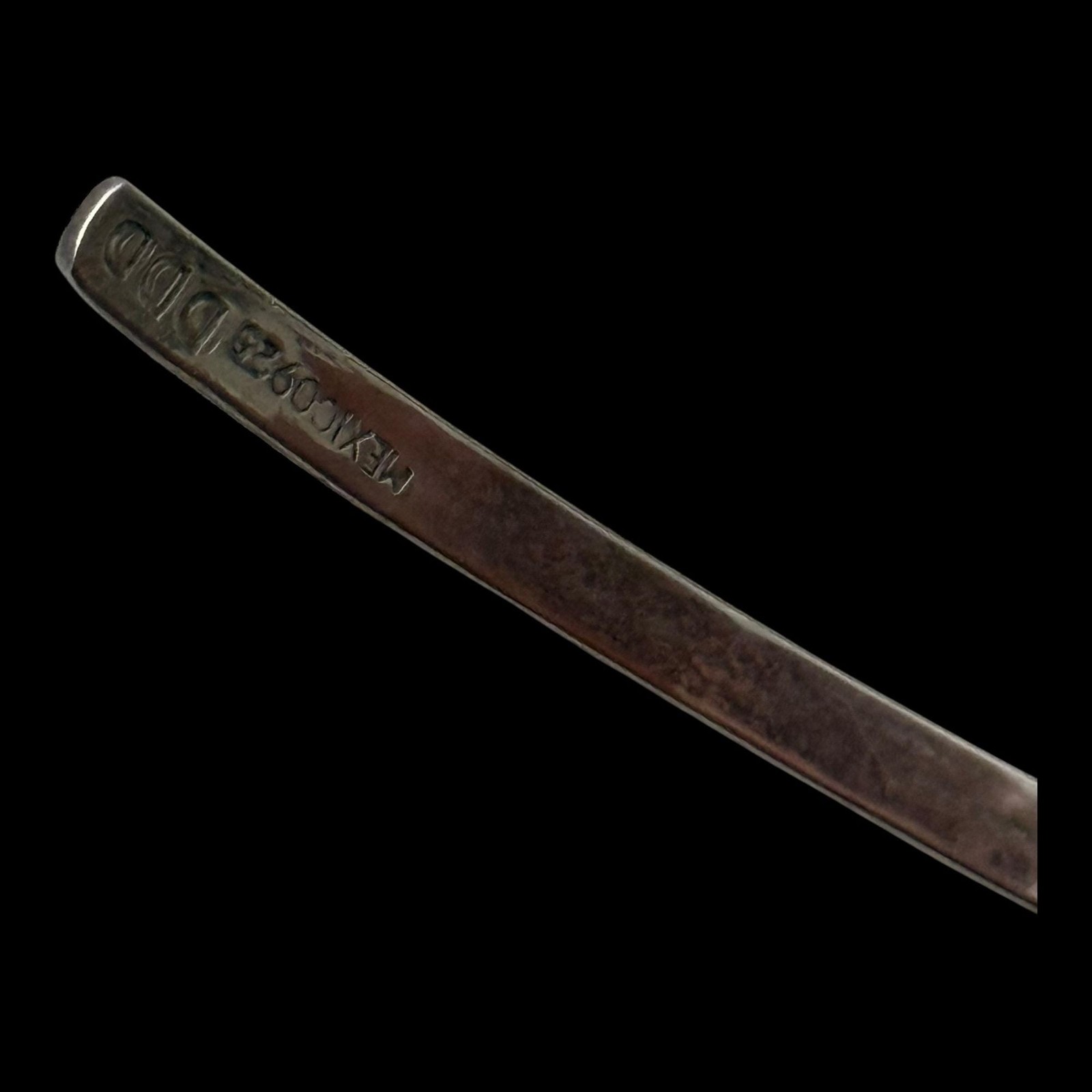 Mexico Sterling Hammered Torque Signed Dominique Dinouart