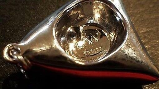 VINTAGE STERLING SILVER CHARM CW COLONIAL WILLIAMSBURG REVERE TRI CORNER HAT #55