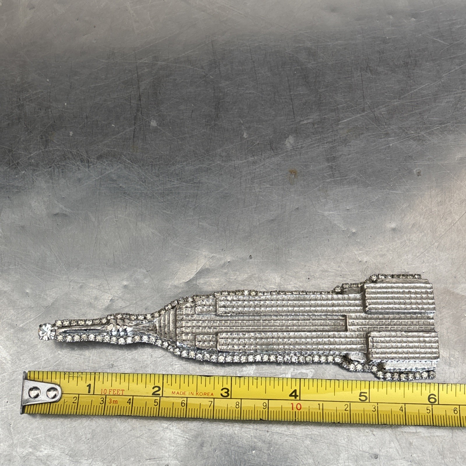 Marla Buck Empire State Building Brooch 80s Henri Bendel Statement Rare