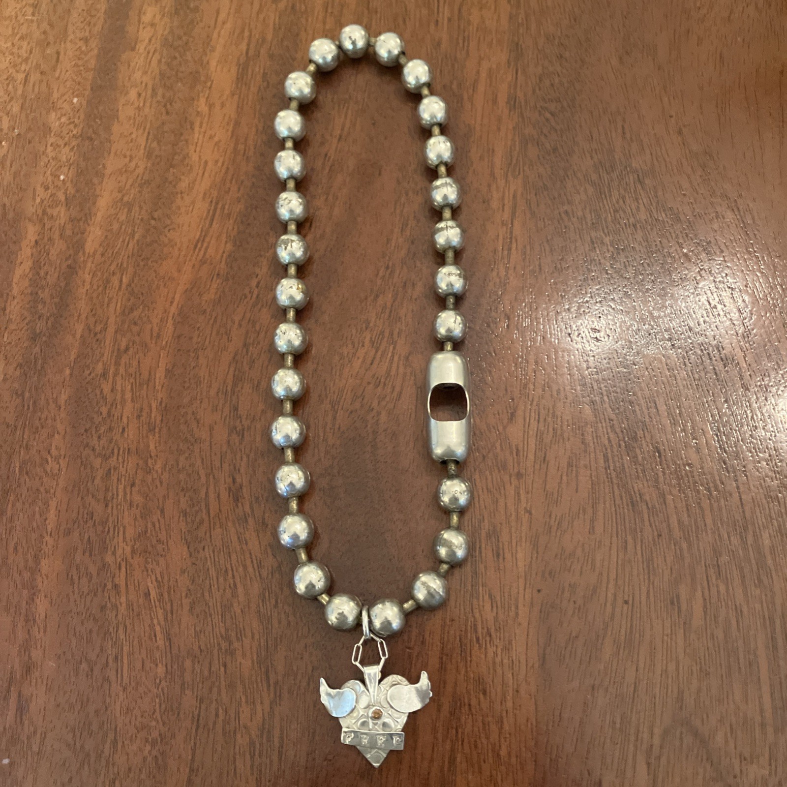19 3/4” SS Steel Citrine Artisan Vintage 1-of-a-kind Necklace STORE CLOSING