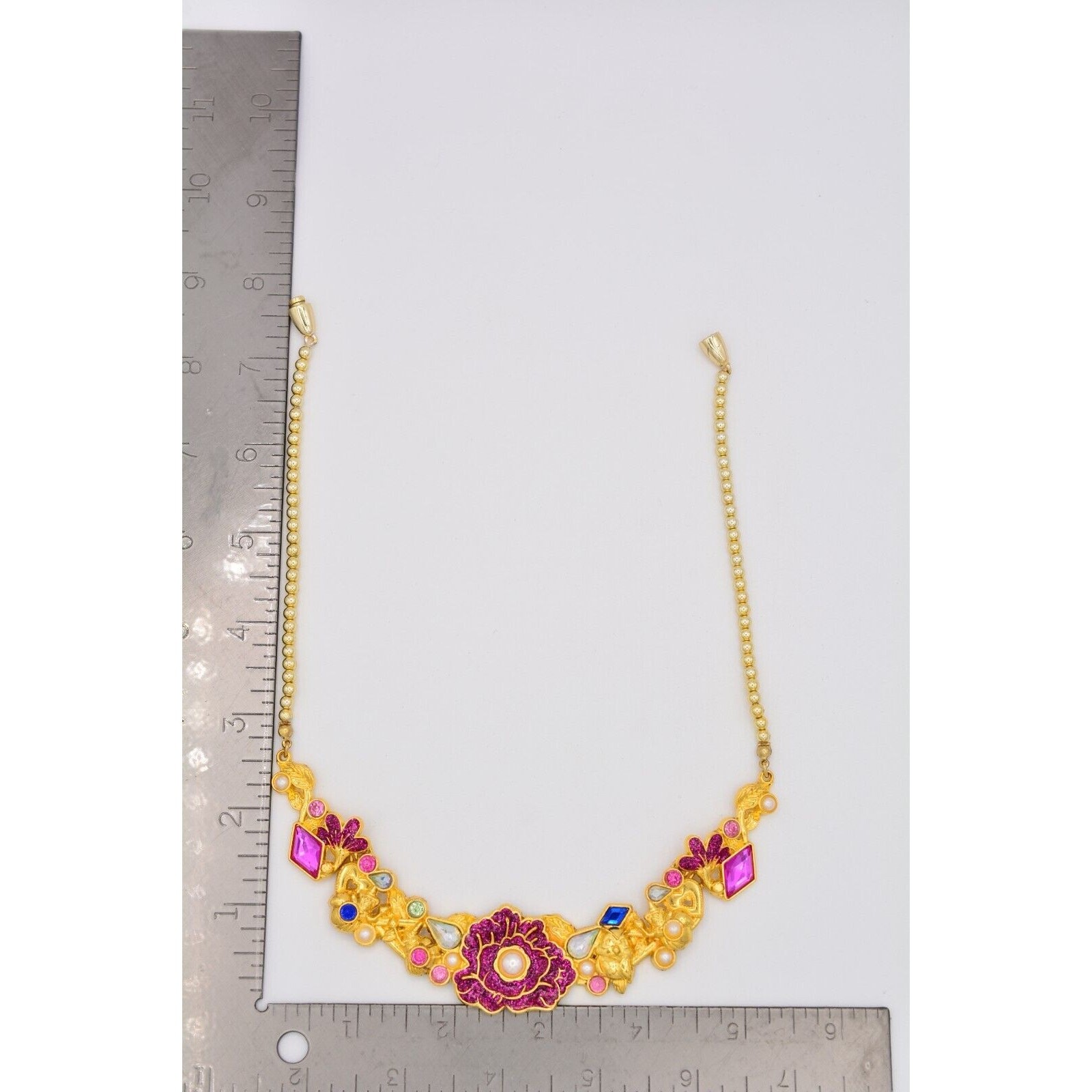 Disney Store London Necklace Princess Aurora Sleeping Beauty Halloween Bin3C