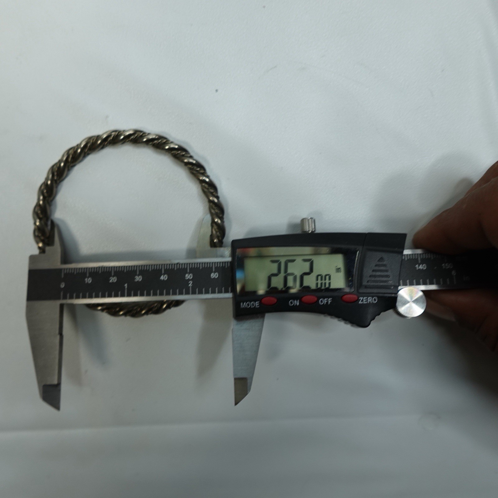 Vintage Alva Studios Museum Replica Georgian Wire Bracelet Bangle