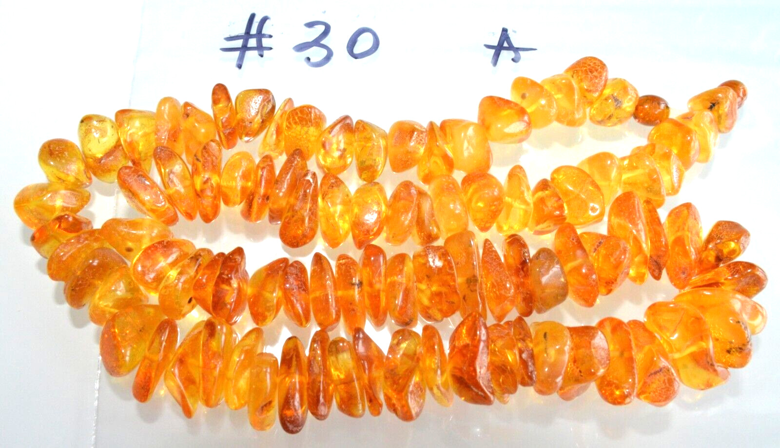 61gr RUSSIAN SOVIET BALTIC AMBER BEAD NECKLACE 琥珀 BRACELET STONE PENDANT EARRING