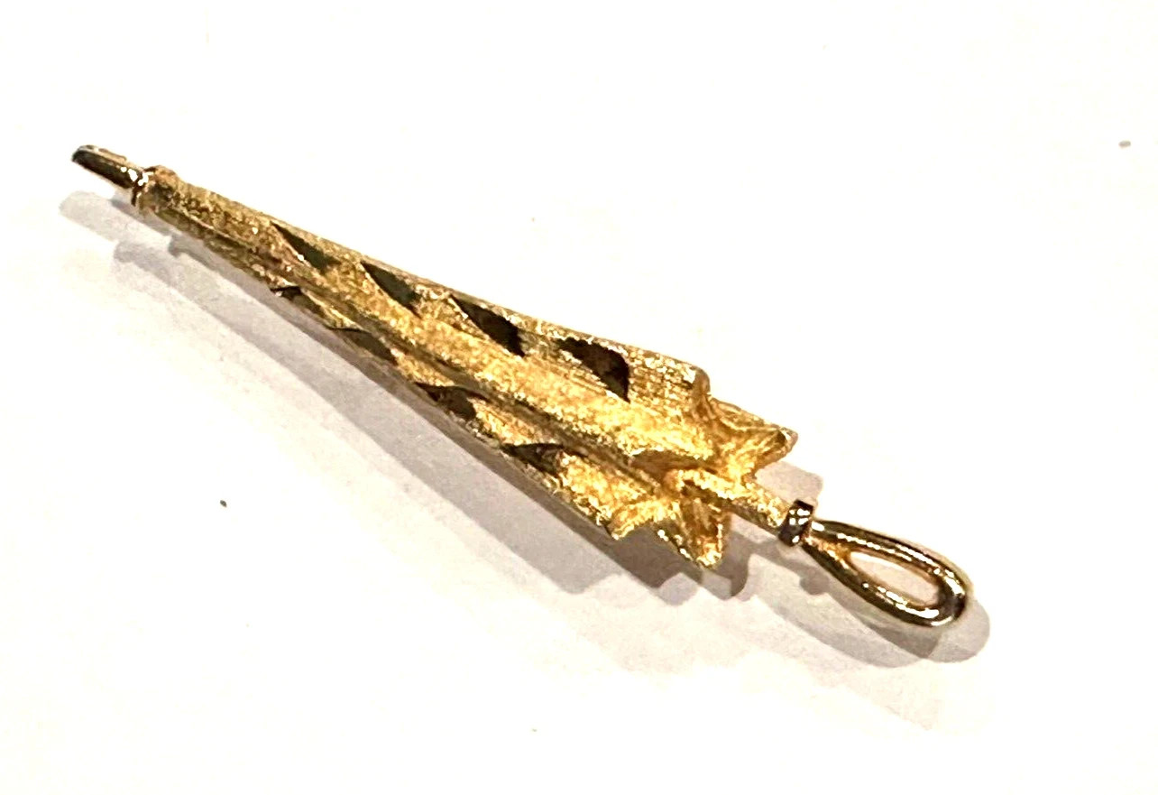 UNICYCLE SPINNER SAN FRAN TROLLEY CAR RHINESTONE UMBRELLA Vintage Brooch LOT 5