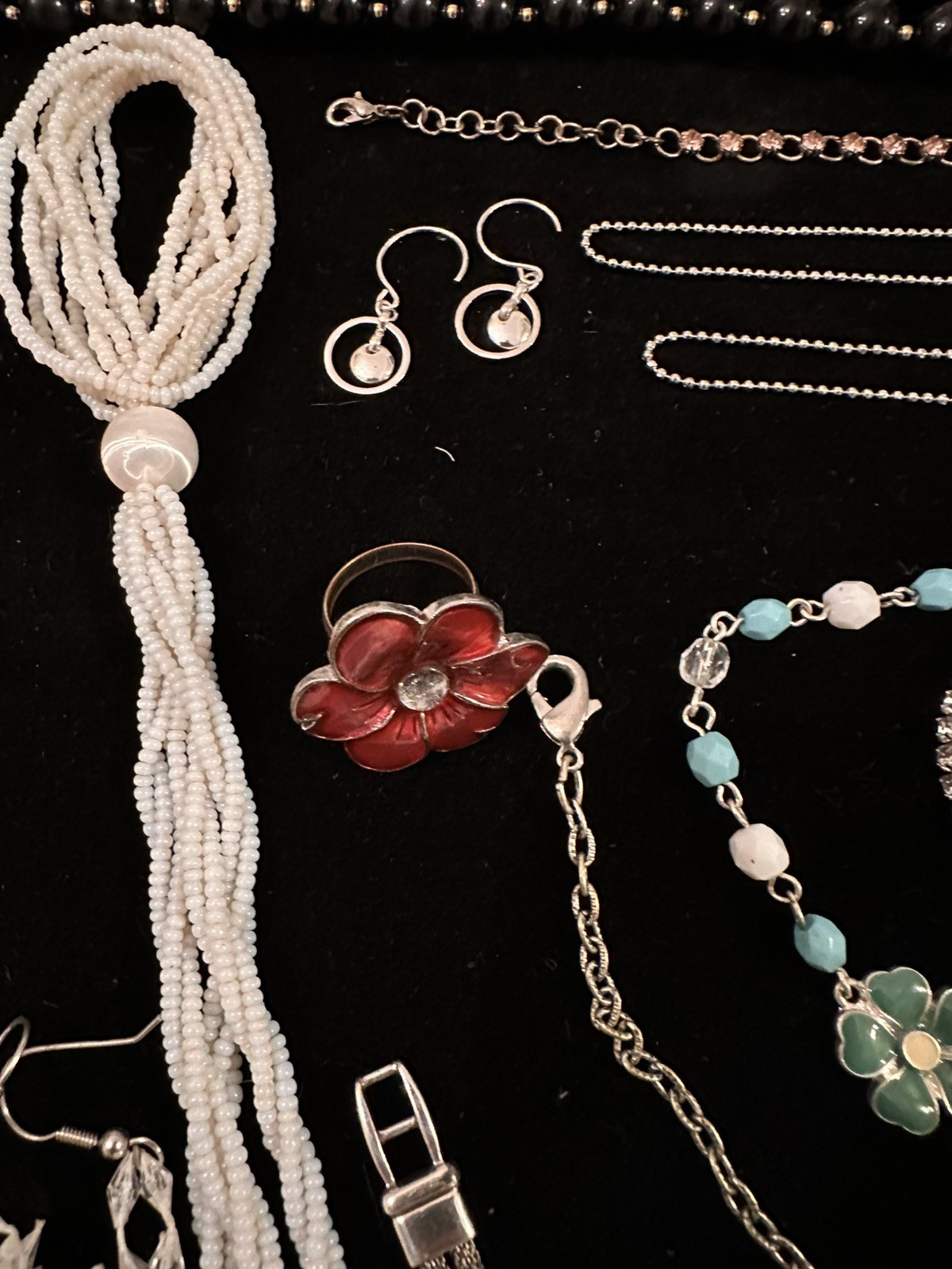 Vintage Costume Jewelry ALL WEARABLE used Lot Some Signed