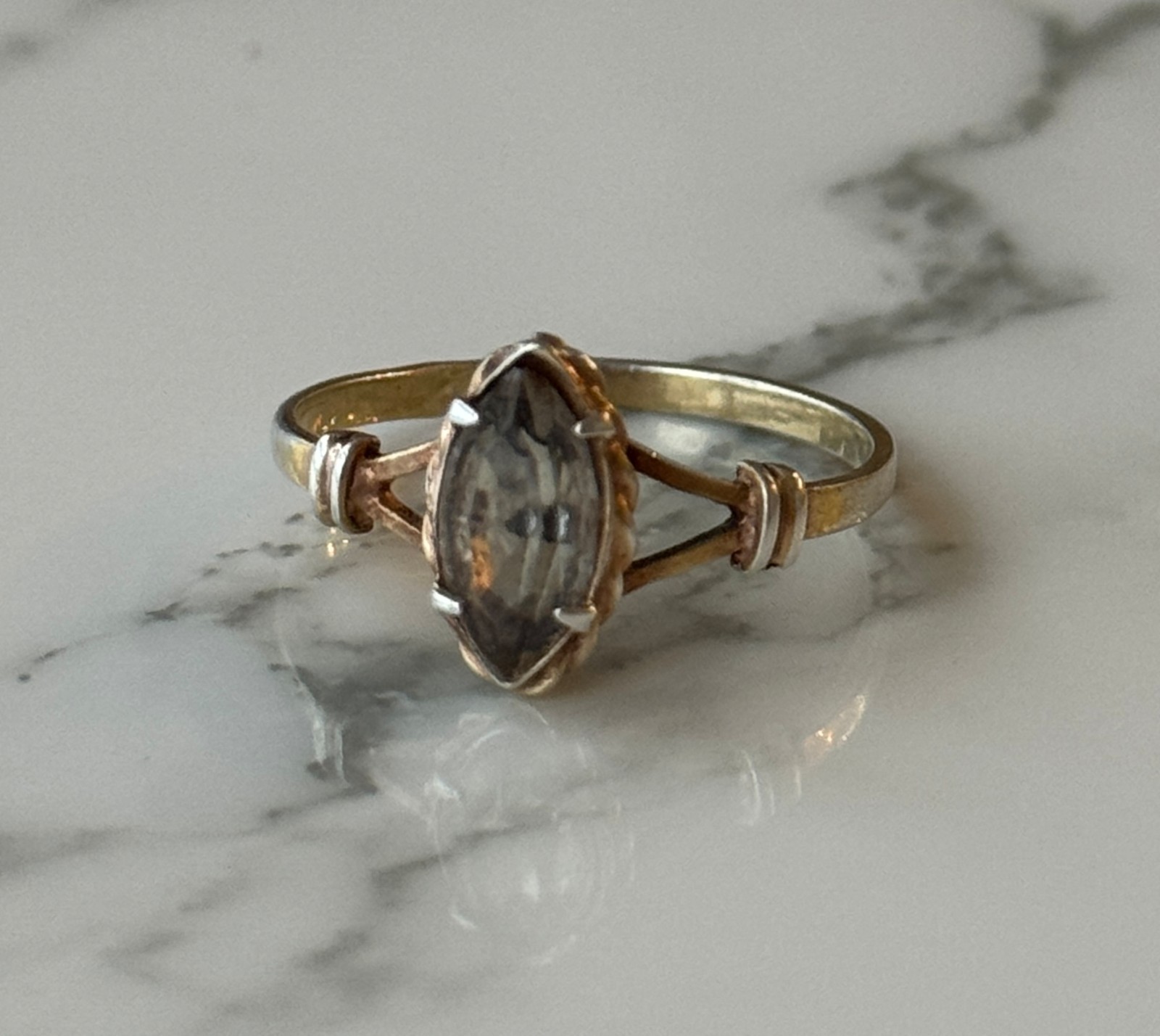 Soviet Women’s Ring Silver 875 Vintage USSR Size 7.5 / 17.75