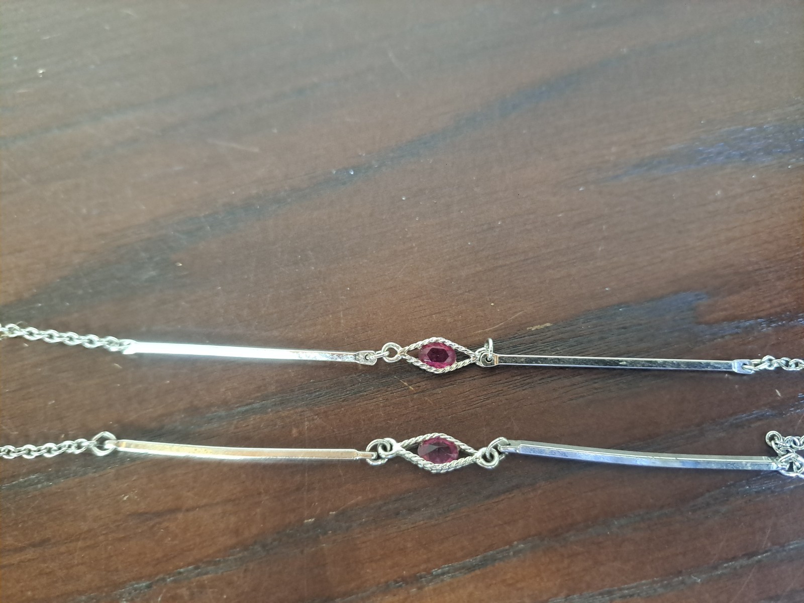1978 Sarah Coventry Serenade Flapper Style Long Silvertone Necklace