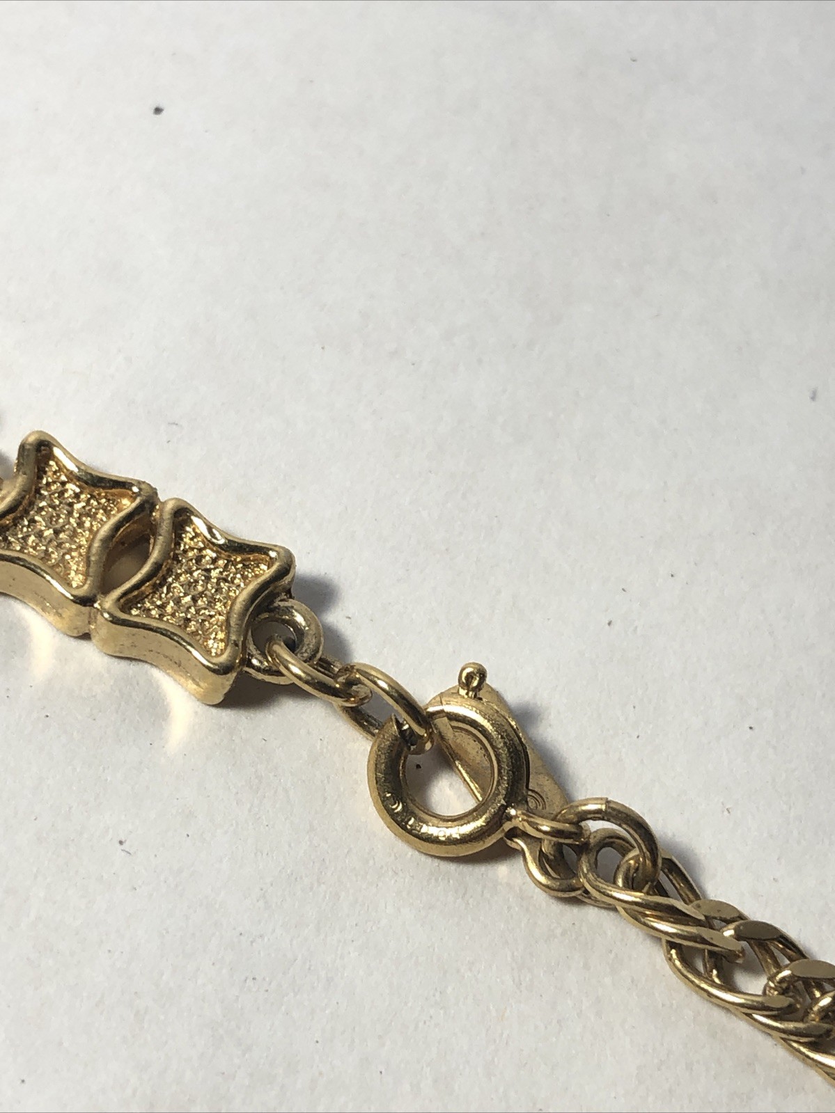 Vintage Monet Gold Tone Multi-Strand Long Wrap Necklace. 54” Long