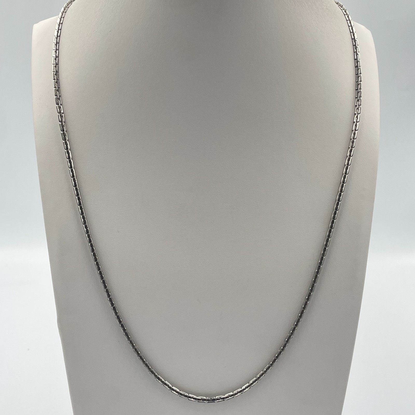 Vintage Y2K Stainless Steel Multi Strand Layered Chain Statement Necklace Retro