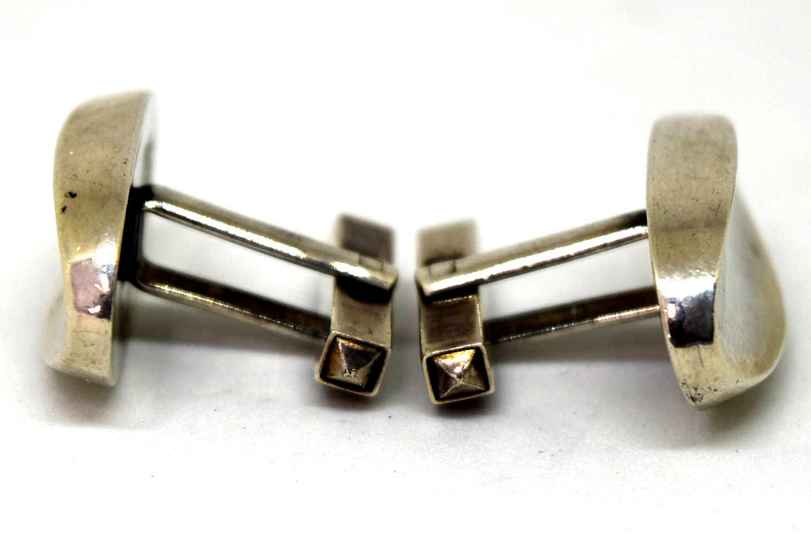 Vintage N E From Sterling Silver Cufflinks Signed