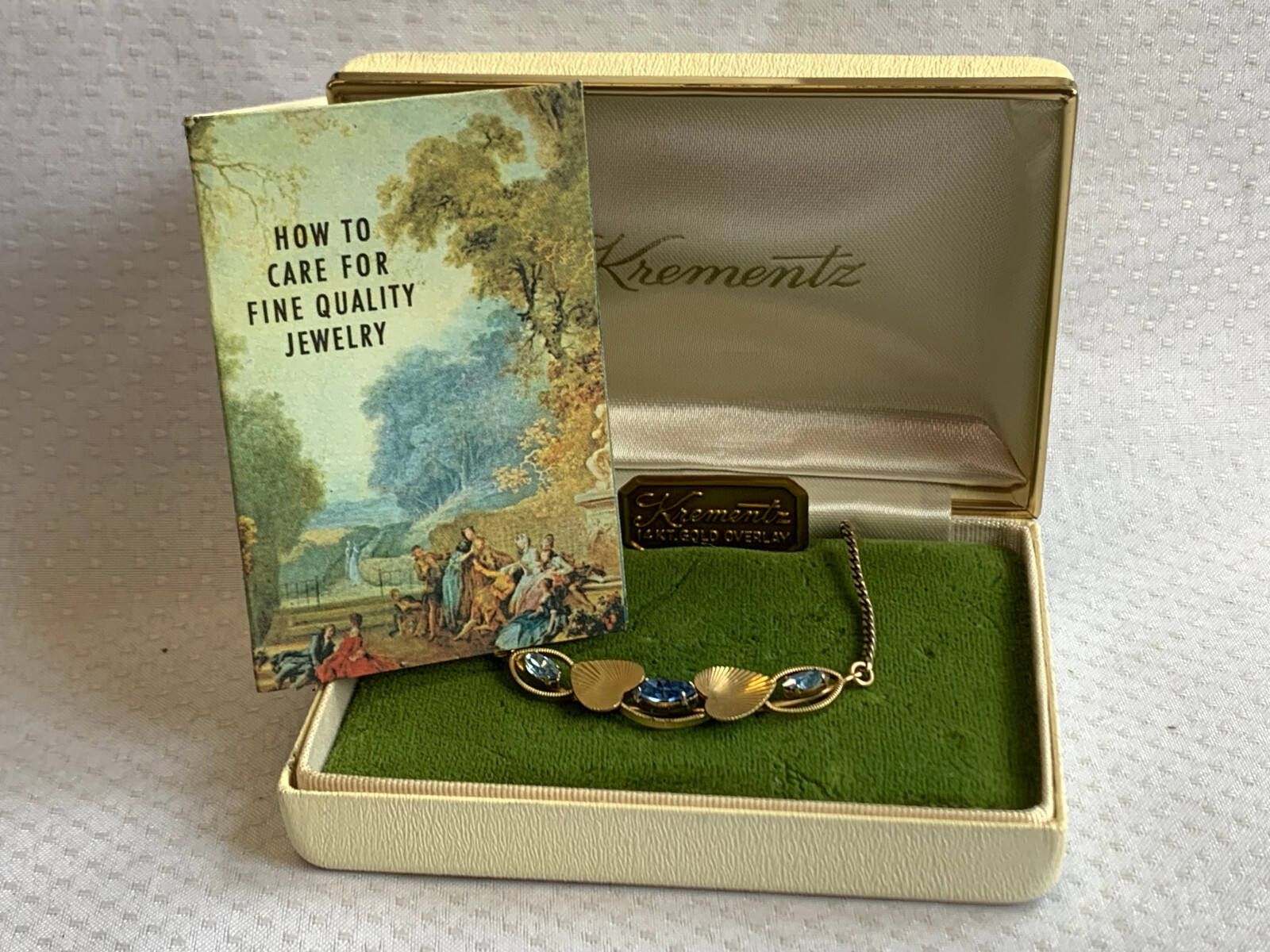 Vtg Gold Filled Jewelry Lot Van Dell Krementz De Curtis Necklaces Brooch *READ*