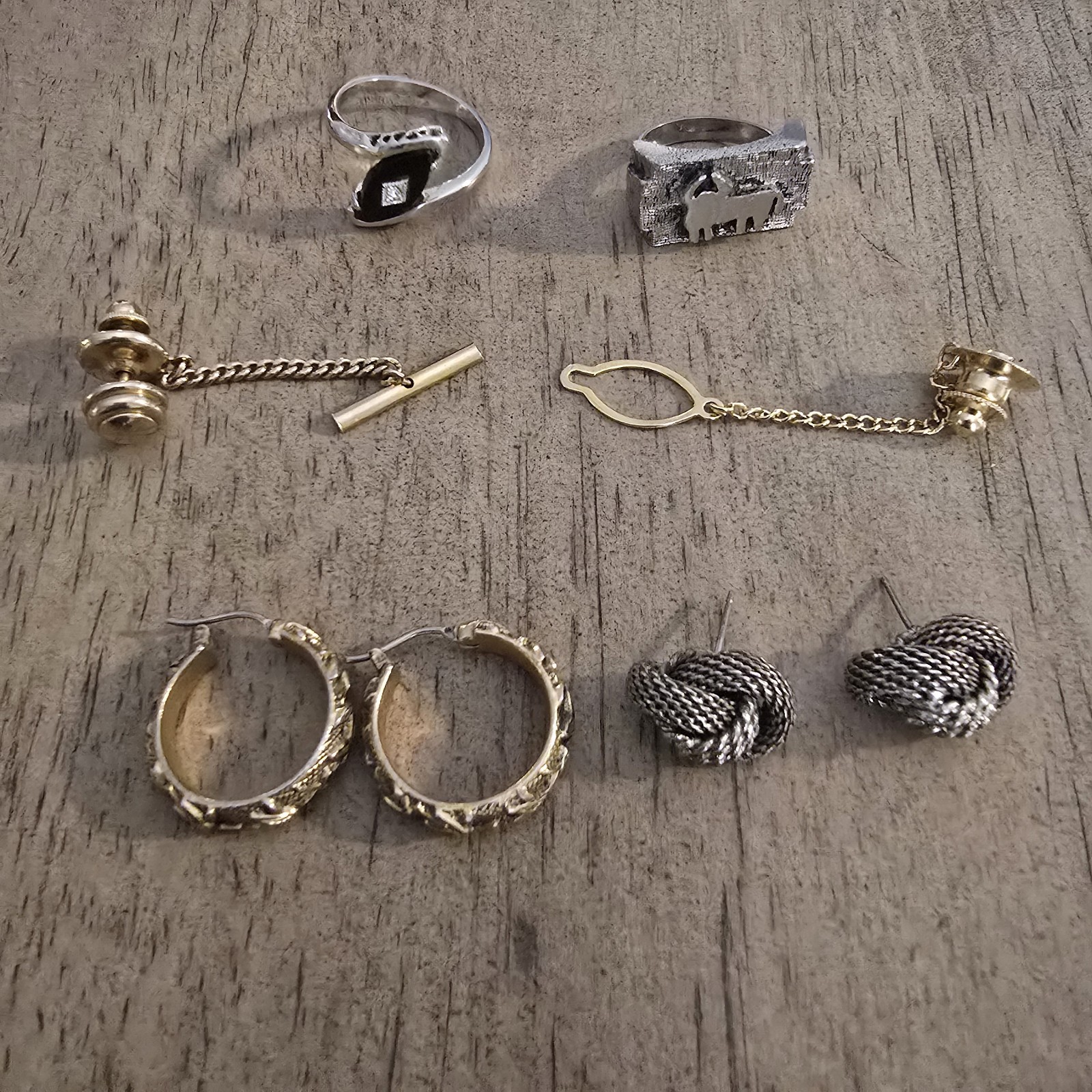 Vintage Lot Of Assorted Jewelry -PLUS PURSE AND JEWELRY BOX