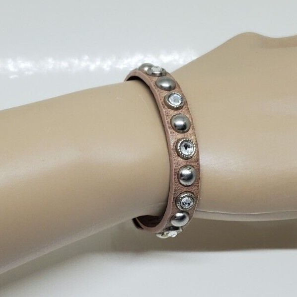 Streets Ahead Adjustable Buckle Bracelet Rhinestone Southwestern Western 8″ Adj.