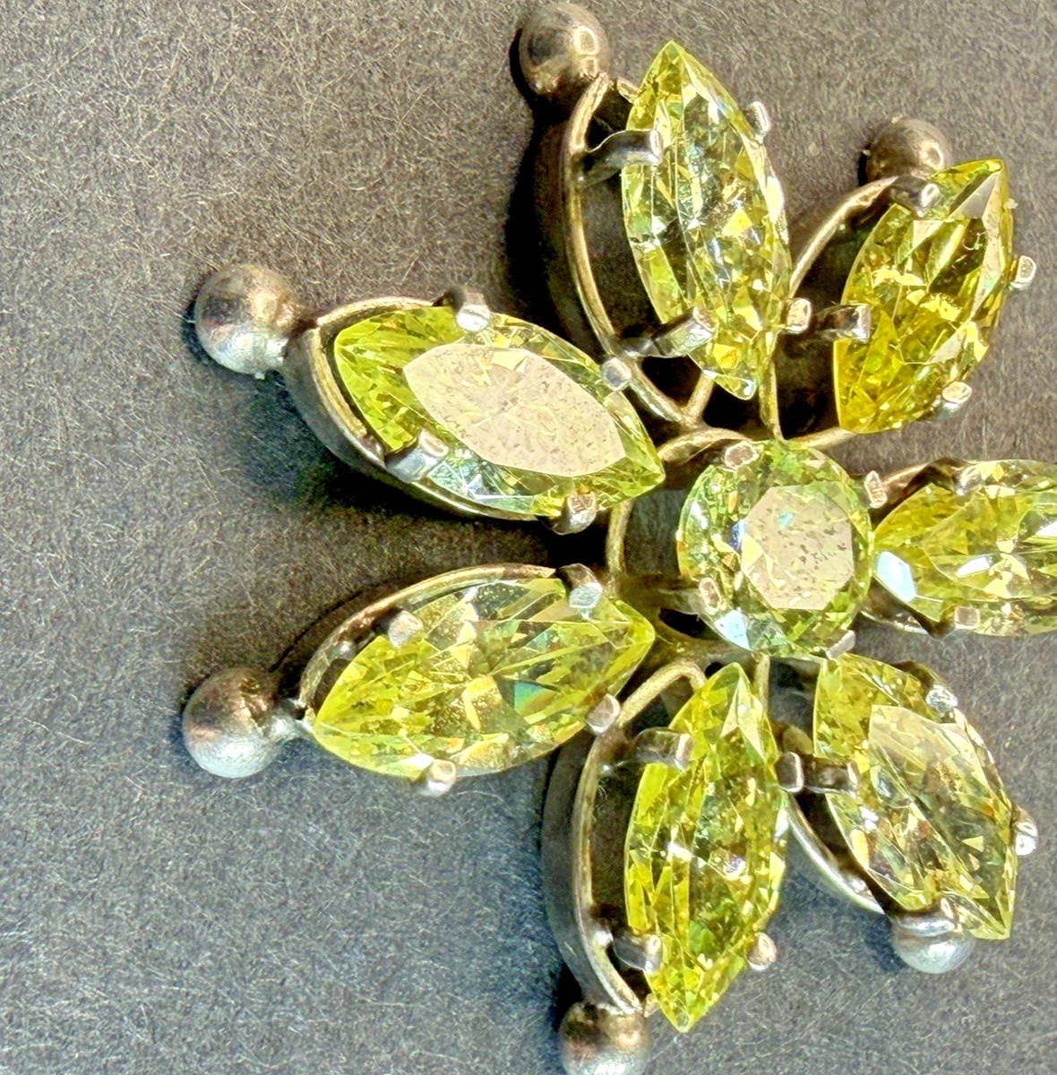 TAXCO STERLING SILVER 925 SPARKLY LOTUS FLOWER PENDANT SIGNED ON BAIL