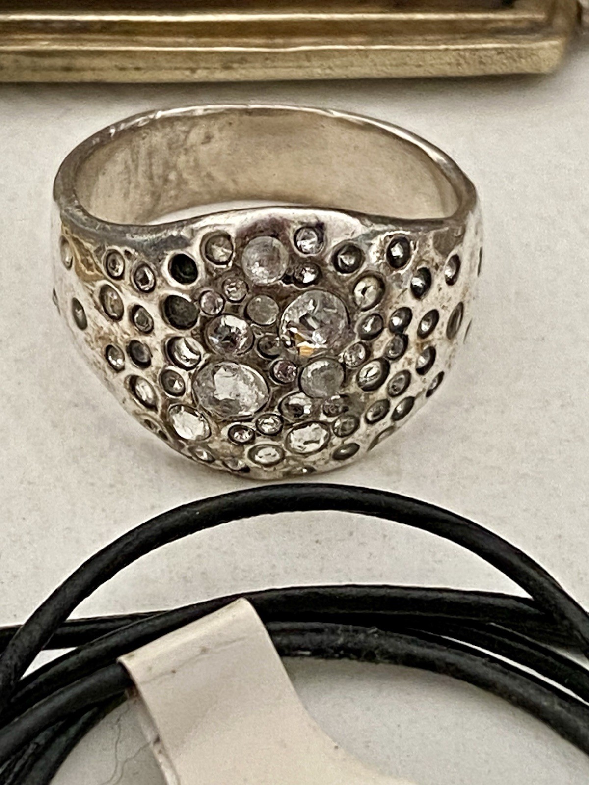 Vintage Waxing Poetic Sterling Silver/Brass Charms Heart Love