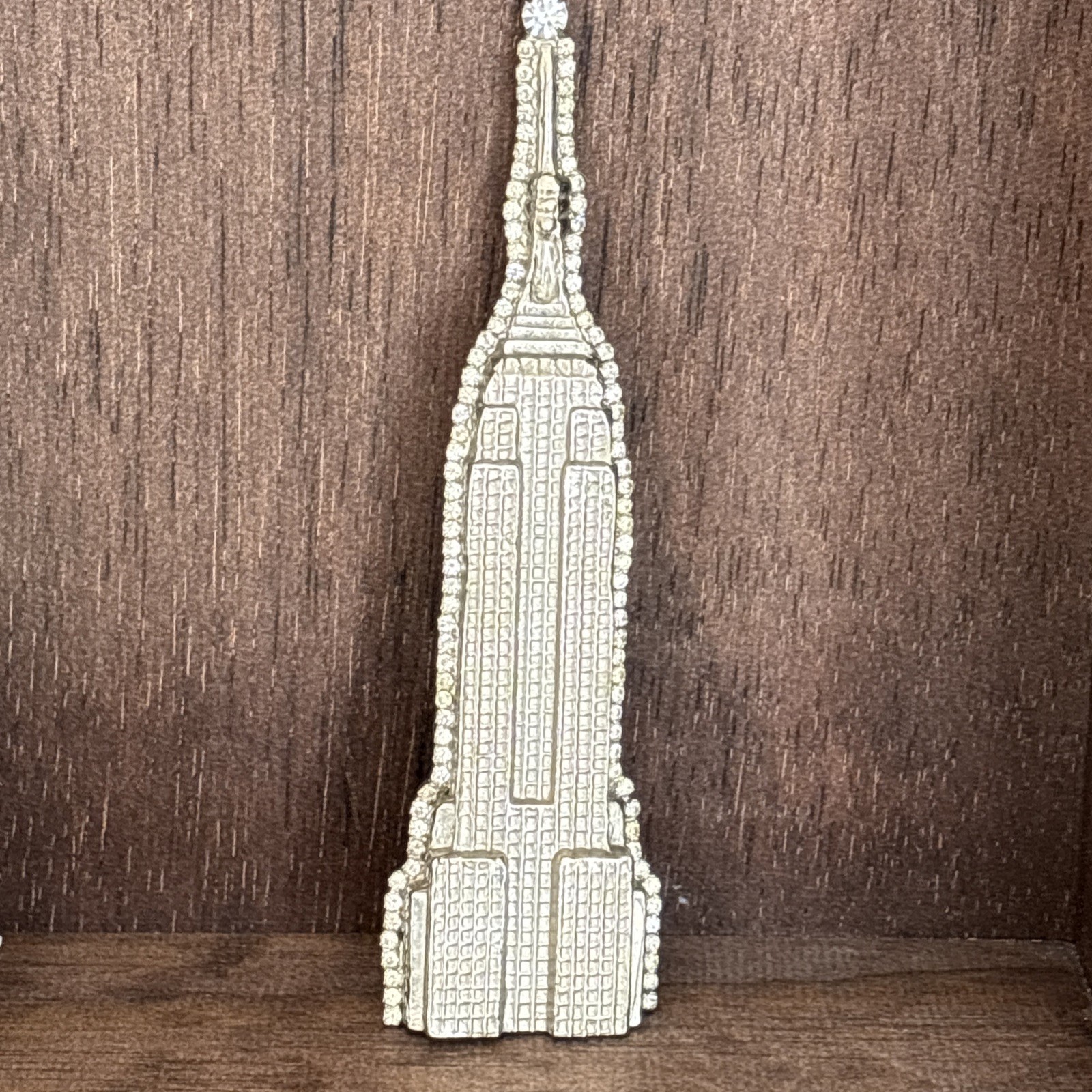 Marla Buck Empire State Building Brooch 80s Henri Bendel Statement Rare